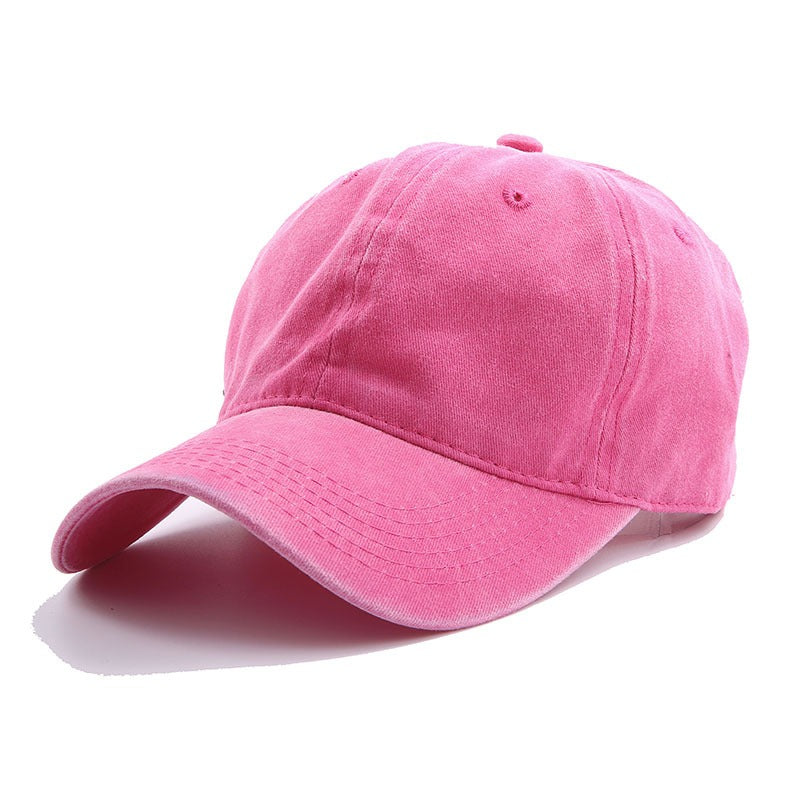 Wholesale Washed Old Soft Top Cotton Baseball Caps